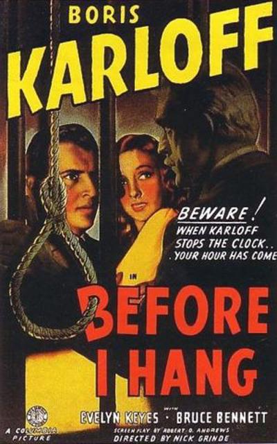 绞刑之前 Before I Hang (1940)