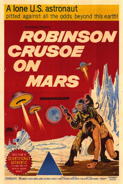 鲁宾逊太空历险 Robinson Crusoe on Mars (1964)