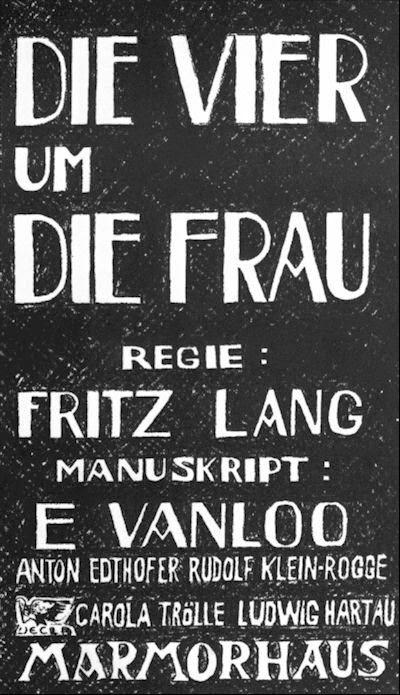 战斗的心 Vier um die Frau (1921)