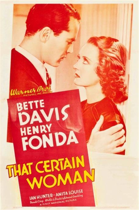 为君流尽相思泪 That Certain Woman (1937)