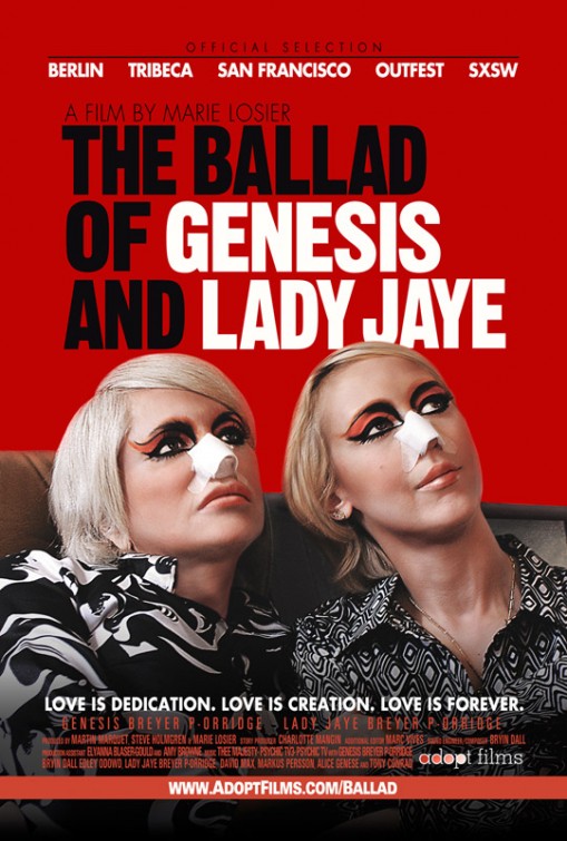 关于杰纳瑟斯与珍女士的民谣 THE BALLAD OF GENESIS AND LADY JAYE (2011)