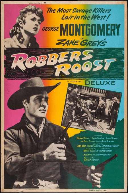 血战枭巢 Robbers' Roost (1955)