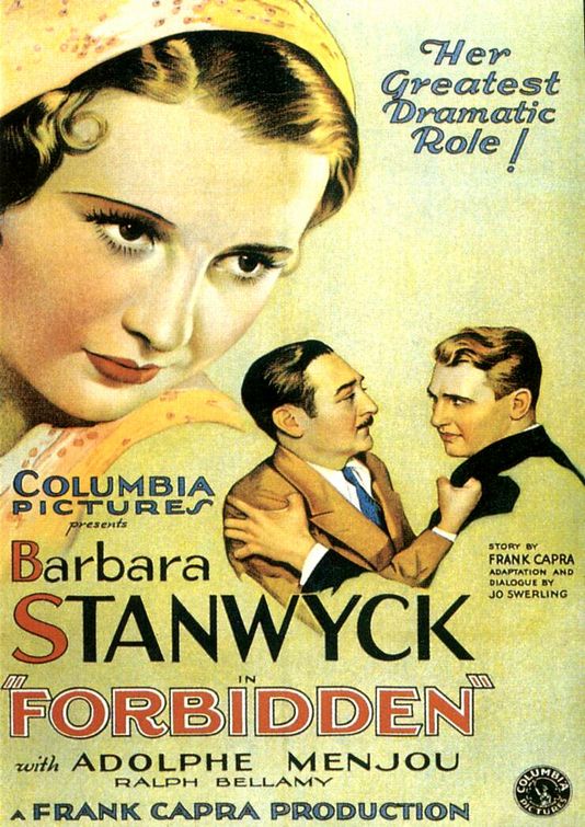 禁忌 Forbidden (1932)