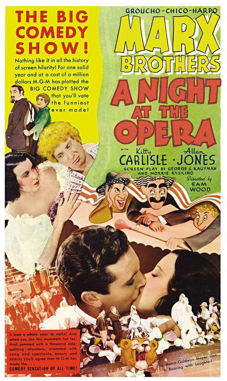 歌声俪影 A Night at the Opera (1935)