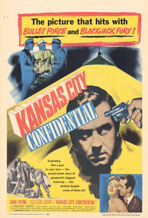 边城蒙面侠 Kansas City Confidential (1952)