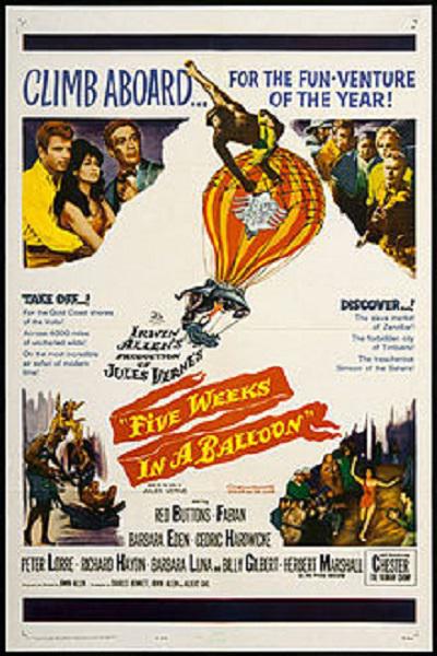 气球上的五星期 Five Weeks in a Balloon (1962)