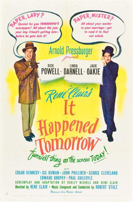 明天发生的事情 It Happened Tomorrow (1944)