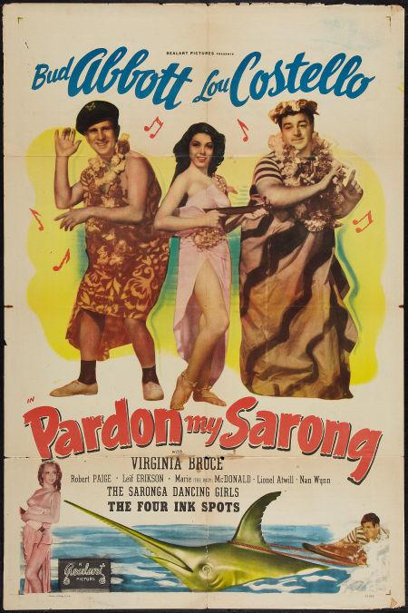 原谅我的围裙 Pardon My Sarong (1942)