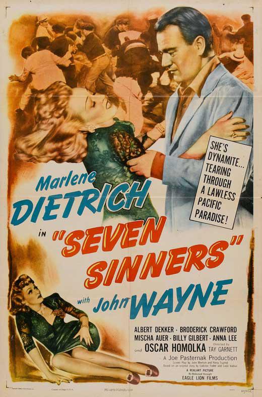 七枭雄 Seven Sinners (1940)