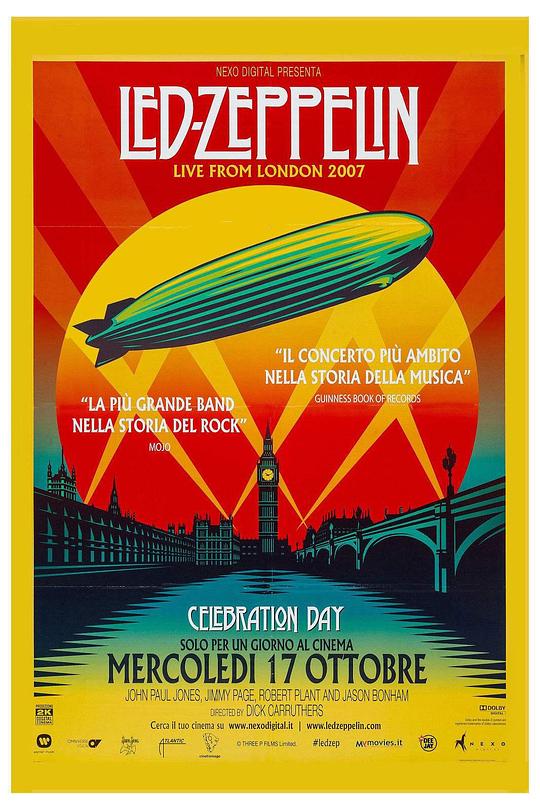 齐柏林飞艇：庆祝日 Led Zeppelin: Celebration Day (2012)