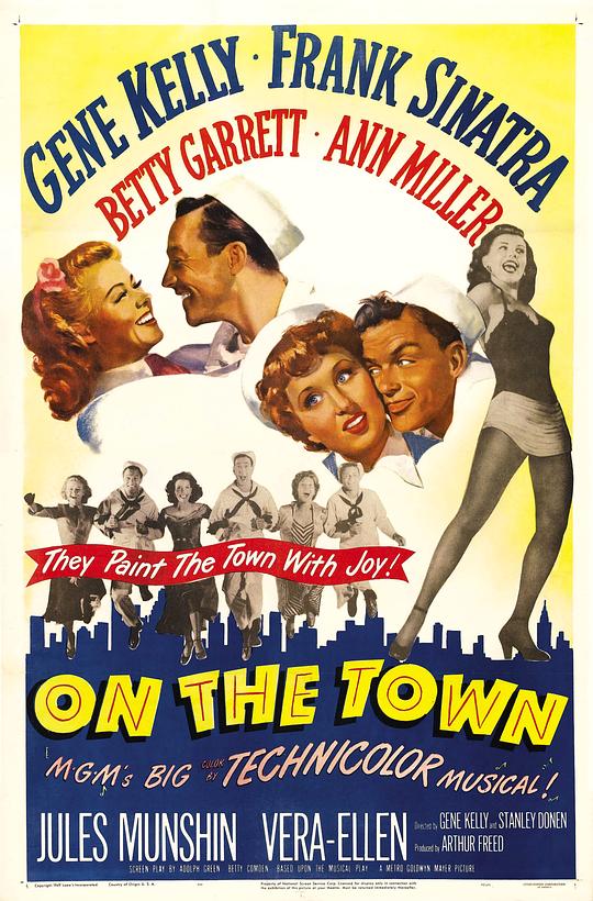 锦城春色 On the Town (1949)