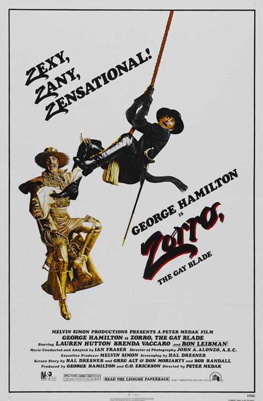 粉雄佐罗 Zorro, the Gay Blade (1981)