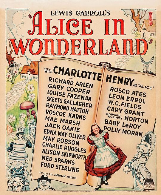 爱丽丝梦游仙境 Alice in Wonderland (1933)