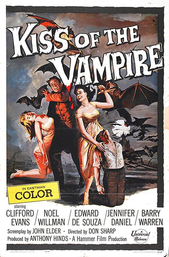 吸血鬼之吻 The Kiss of the Vampire (1963)