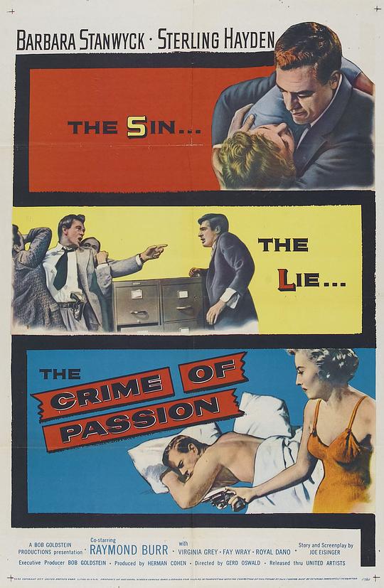 红楼枪声 Crime of Passion (1957)