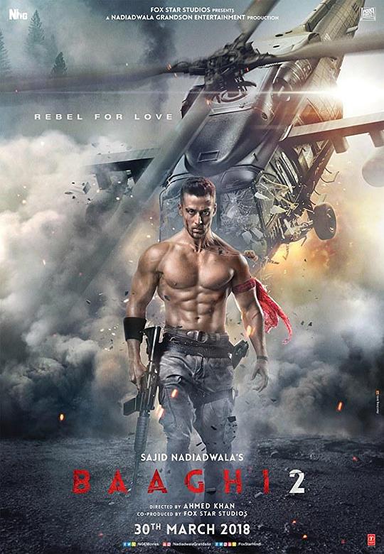 为爱叛逆2之逆战到底 Baaghi 2: A Rebel For Love (2018)