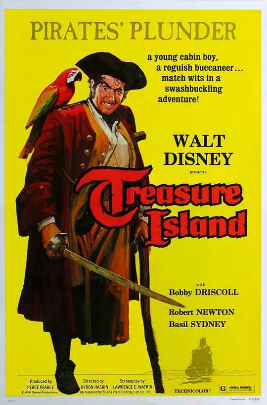 金银岛 Treasure Island (1950)