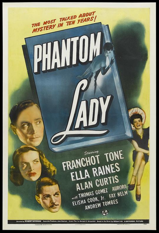 幻影女郎 Phantom Lady (1944)