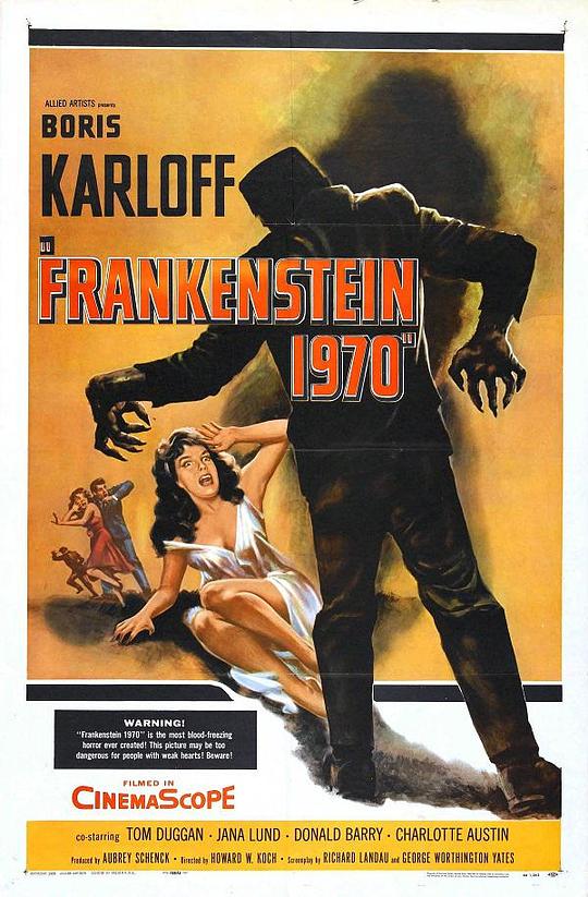 新科学怪人 Frankenstein 1970 (1958)