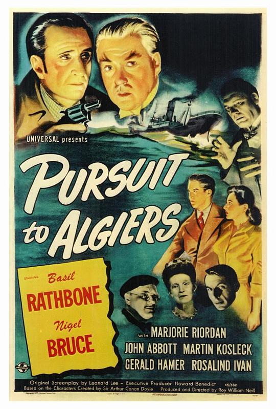 追到阿尔及尔 Pursuit to Algiers (1945)