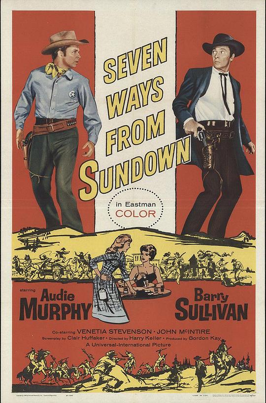 英雄虎胆 Seven Ways from Sundown (1960)