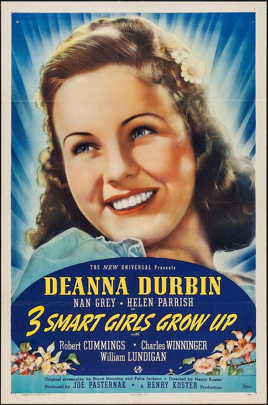 春闺三凤 Three Smart Girls Grow Up (1939)