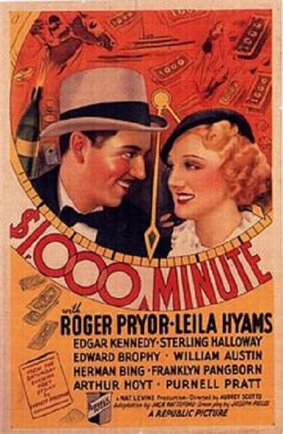 1000美元一分钟 1,000 Dollars a Minute (1935)