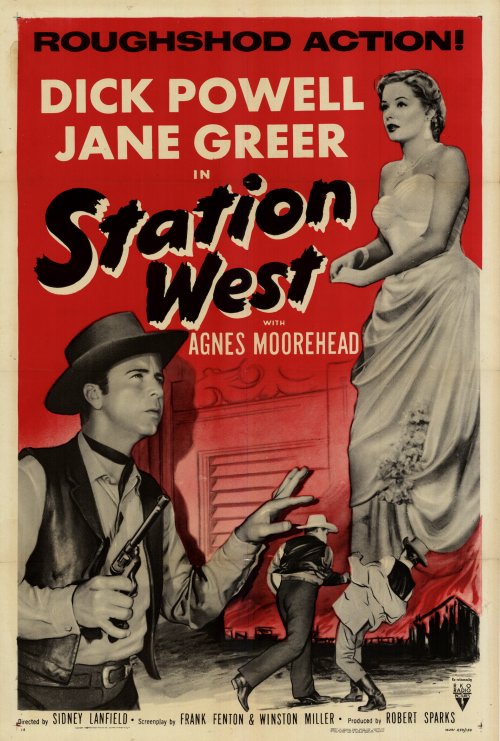 虎穴飞将 Station West (1948)