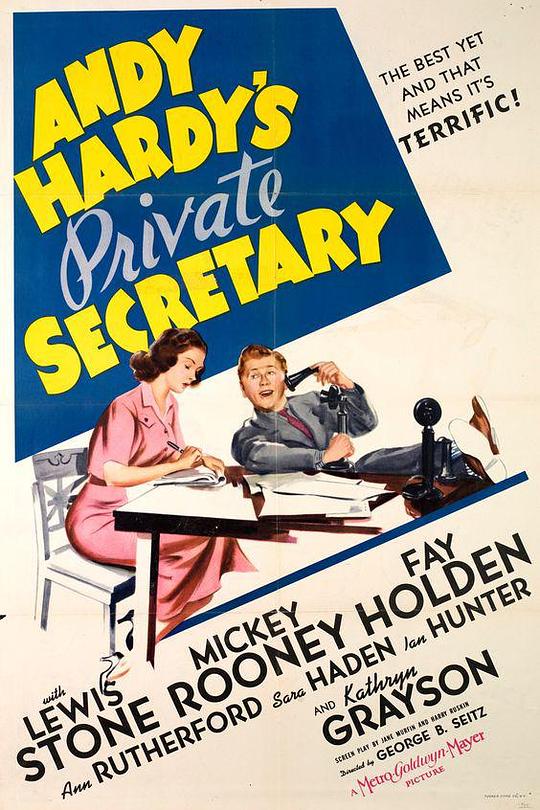 顽童与秘书 Andy Hardy's Private Secretary (1941)