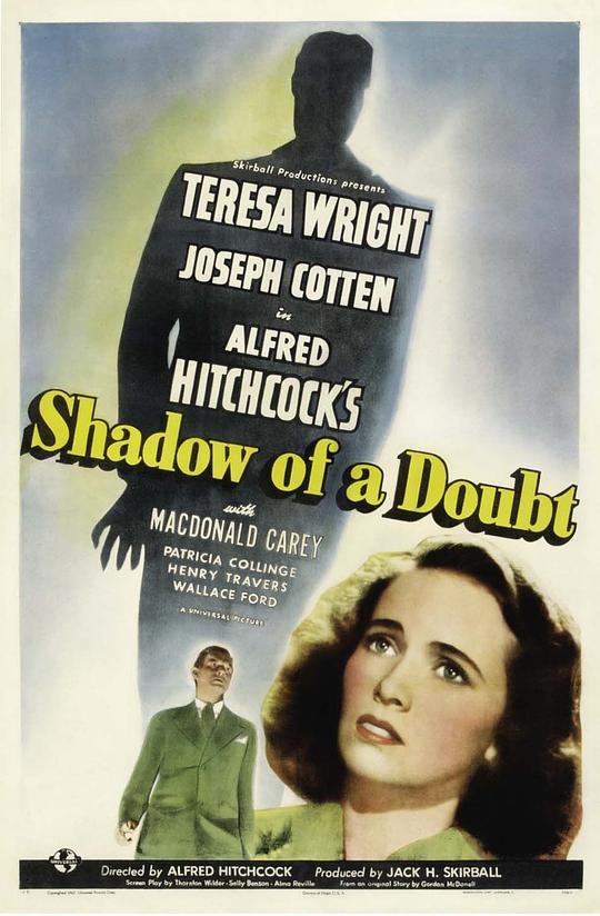 辣手摧花 Shadow of a Doubt (1943)