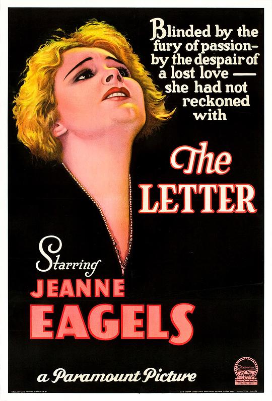 信 The Letter (1929)