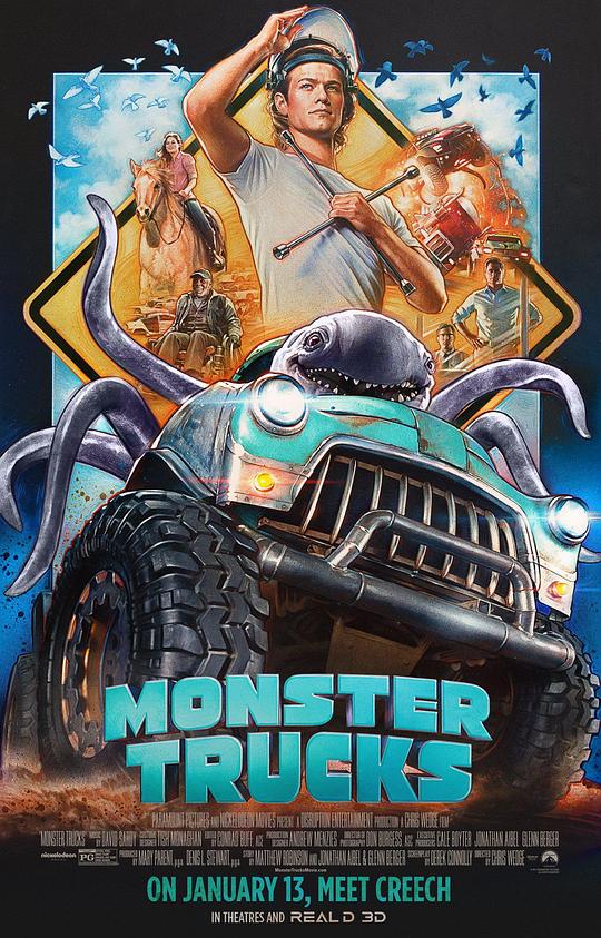 怪兽卡车 Monster Trucks (2016)