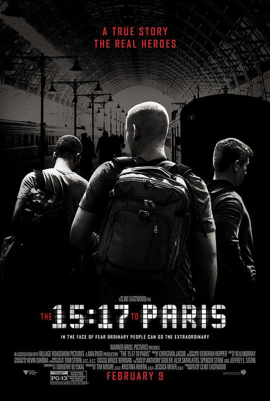 15点17分，启程巴黎 The 15:17 to Paris (2018)