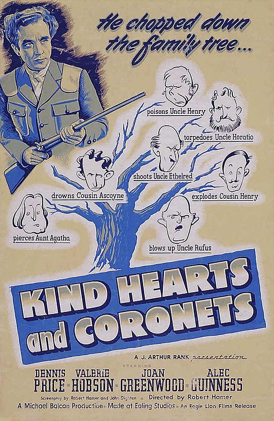 仁心与冠冕 Kind Hearts and Coronets (1949)