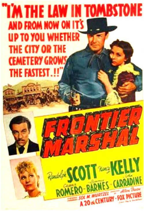 西部执法官 Frontier Marshal (1939)