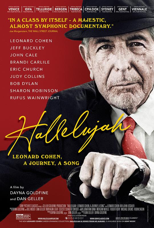 哈利路亚：莱昂纳德·科恩，一段旅程，一首歌 Hallelujah: Leonard Cohen, A Journey, A Song (2021)