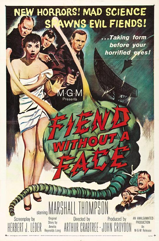 没有面孔的恶魔 Fiend Without a Face (1958)