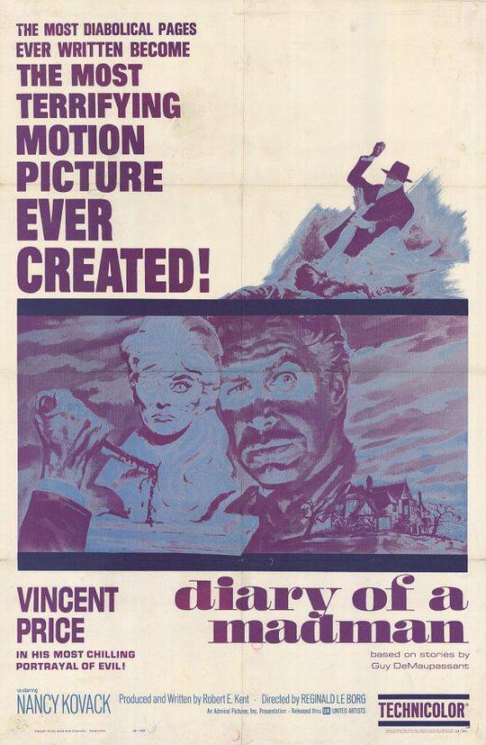 疯人日记 Diary of a Madman (1963)