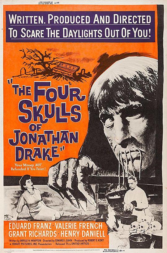 魔醫 The Four Skulls Of Jonathan Drake (1959)