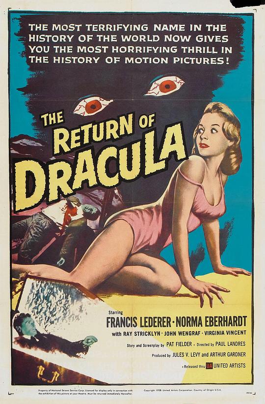 德古拉归来 The Return of Dracula (1958)