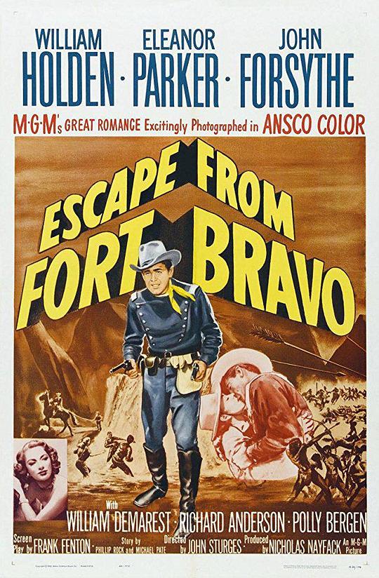 血战勇士堡 Escape from Fort Bravo (1953)