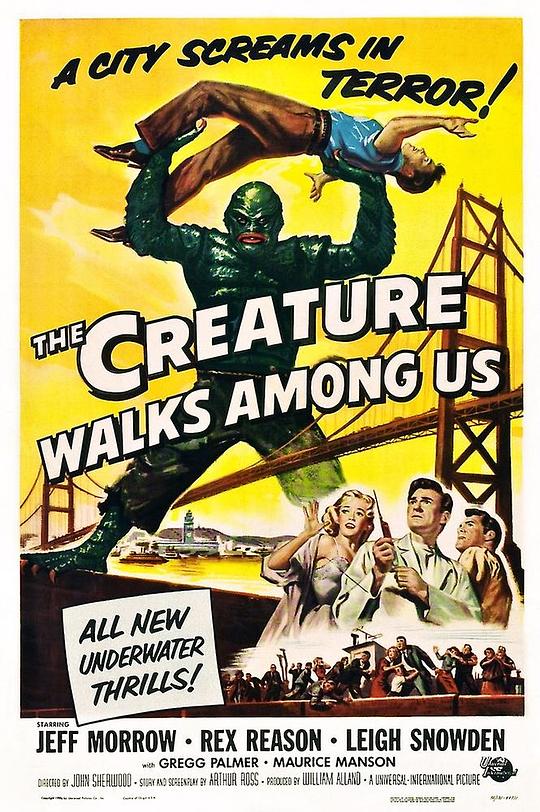黑湖妖就在我们之间 The Creature Walks Among Us (1956)