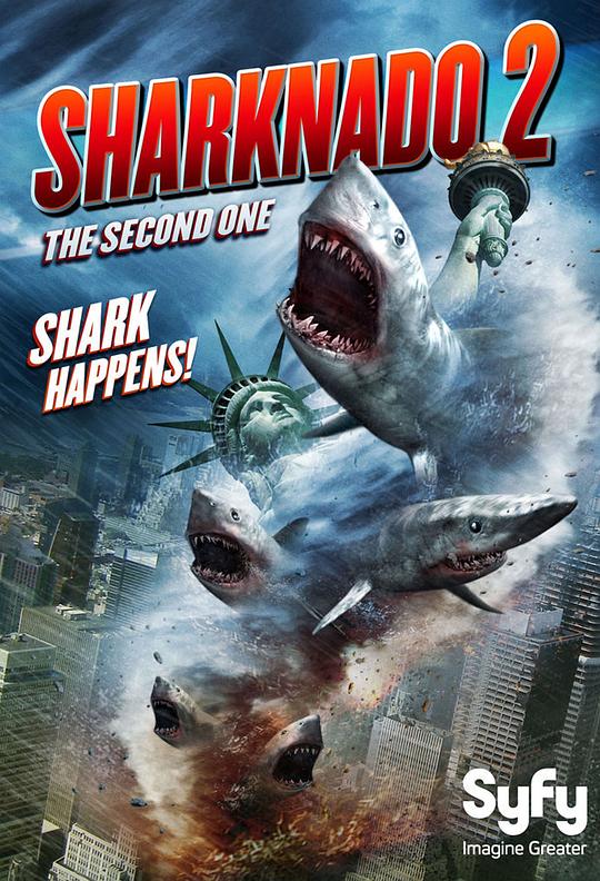 鲨卷风2 Sharknado 2: The Second One (2014)