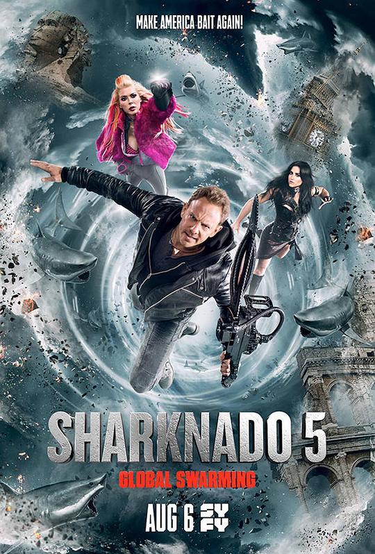 鲨卷风5：全球鲨暴 Sharknado 5: Global Swarming (2017)