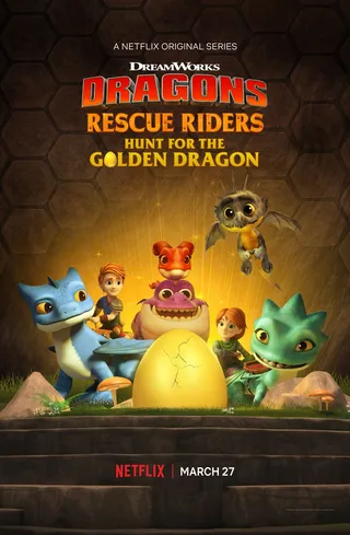 龙族：救援骑士：寻找黄金龙 Dragons: Rescue Riders: Hunt for the Golden Dragon (2020)