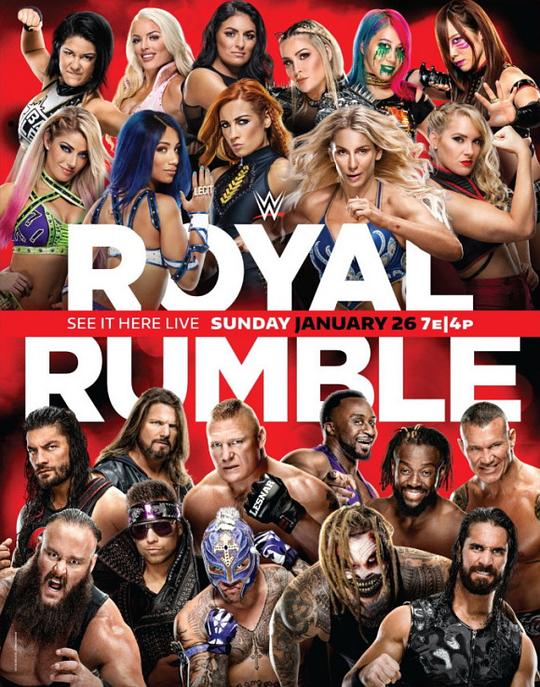 WWE：皇家大战 2020 WWE Royal Rumble 2020 (2020)