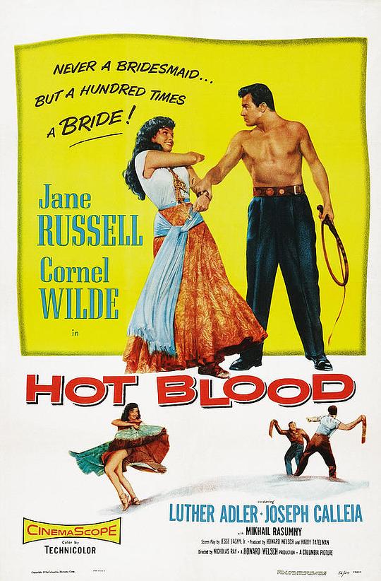 铁汉蛮花 Hot Blood (1956)