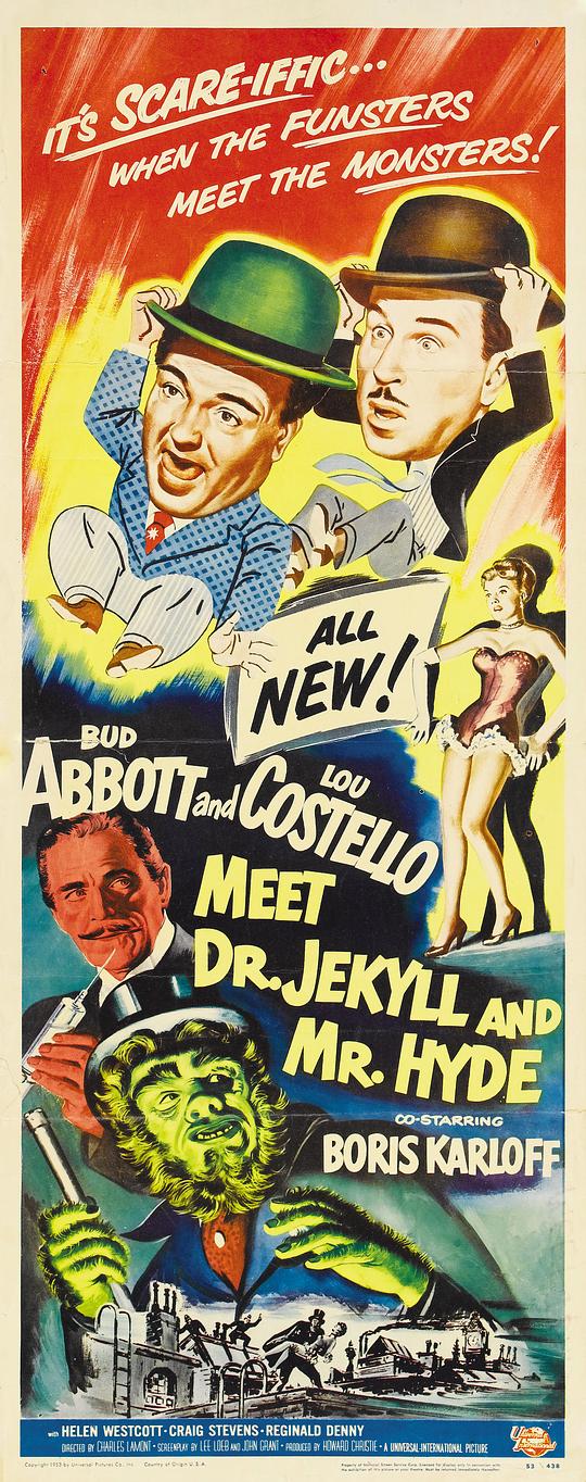 两傻大战化身博士 Abbott and Costello Meet Dr. Jekyll and Mr. Hyde (1953)