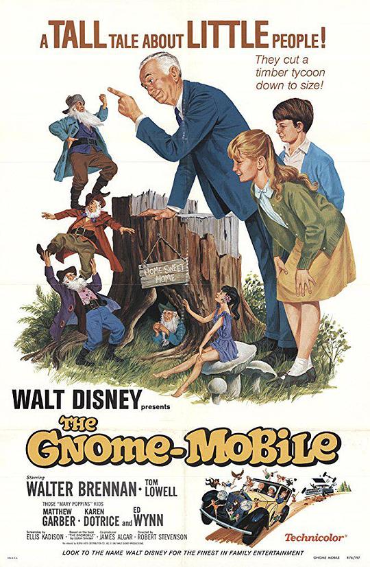 地仙号快车 The Gnome-Mobile (1967)