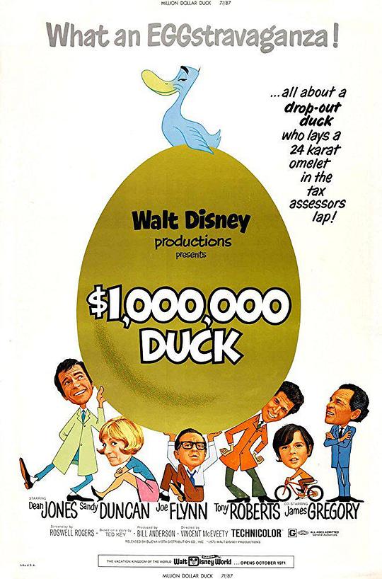 金蛋宝鸭 The Million Dollar Duck (1971)